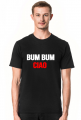Czarny t-shirt męski Bum Bum Ciao