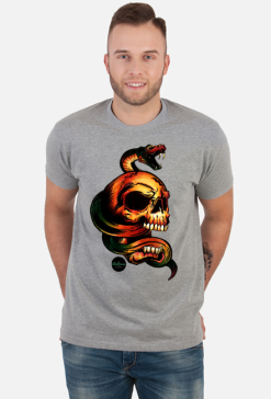 T-Shirt SkullAndSnake