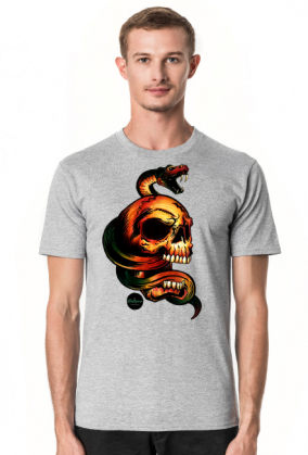T-Shirt SkullAndSnake
