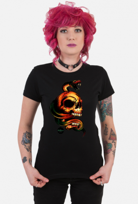 T-Shirt SkullAndSnake