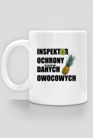 Inspektor ochrony danych osobowych (kubek lewe ucho)
