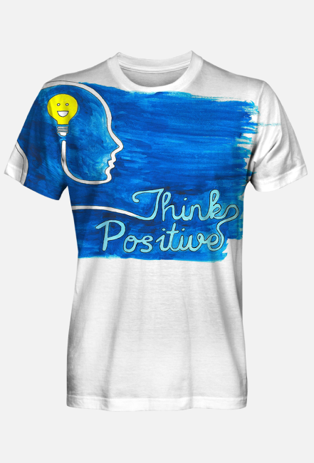Koszulka Think positive full Odstresowani