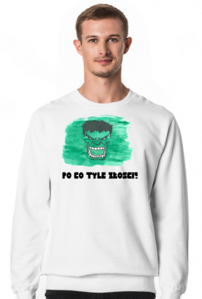 Bluza męska Hulk Odstresowani