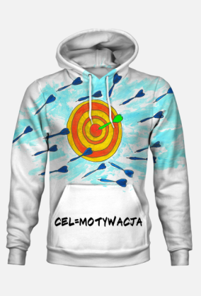 Bluza z kapturem cel=motywacja Odstresowani