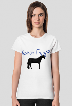 Bluzka ,,Kocham Fryzy”