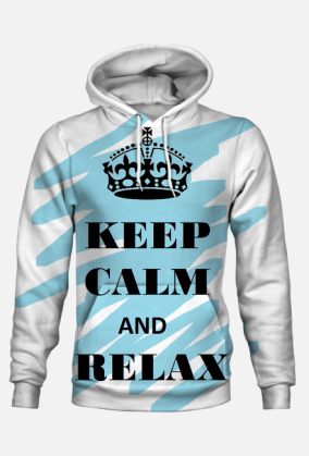 Bluza z kapturem Keep Calm Odstresowani
