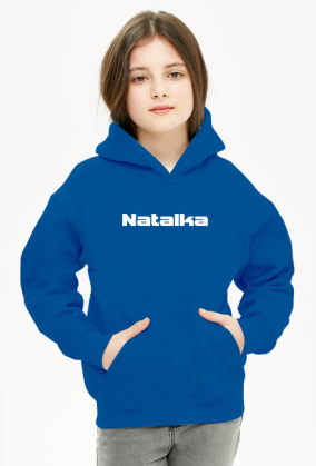 Natalka (bluza dziewczęca kaptur) jg
