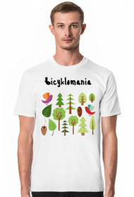 Grupowa koszulka dla rowerzysty ''przyroda i las'