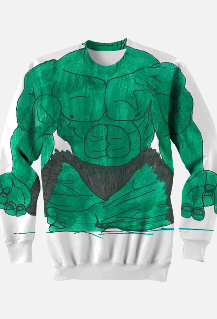 Bluza z rękawem Hulk Odstresowani