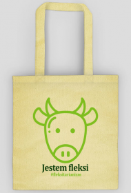 Torba beżowa Jestem fleksi