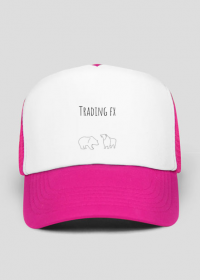 czapka bull and bear pink