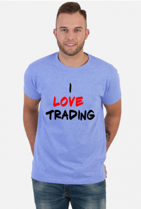 koszulka love trading blue