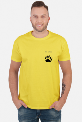 koszulka bearish heart blue