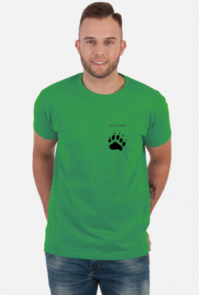 koszulka bearish heart orange