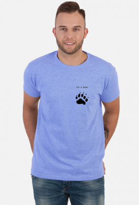koszulka bearish heart orange