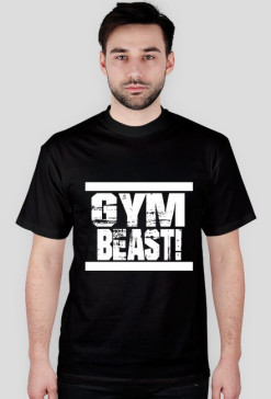 T-SHIRT " Gym Beast!" black