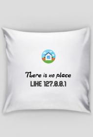 No place like home pillow