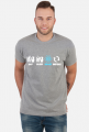 React.js Eat Sleep Repeat T-Shirt Dark