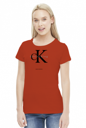 Koszulka damska CK1 angielska jasne kolory
