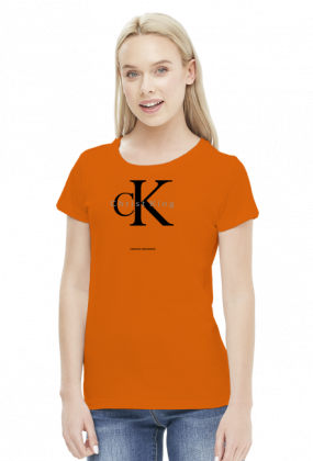 Koszulka damska CK1 angielska jasne kolory