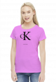 Koszulka damska CK1 angielska jasne kolory