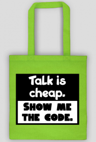 Talk is cheap EcoBag