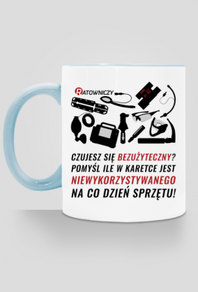 Sprzet w karetce - kubek