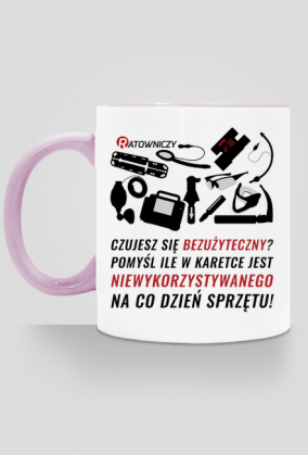 Sprzet w karetce - kubek