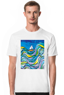 Sailing T-shirt, żagle koszulka, żeglarska koszulka