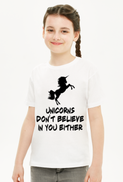 Koszulka dziecięca, kolor, Unicorns