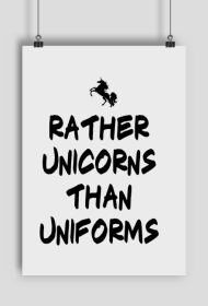 Plakat, Unicorns 3