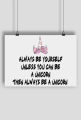 Plakat, Unicorns 4