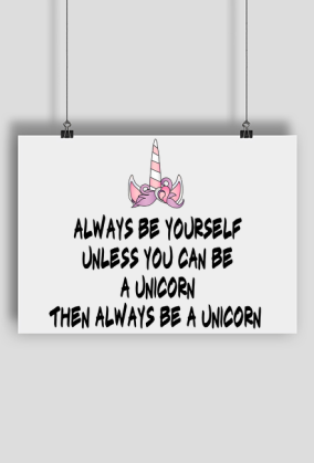 Plakat, Unicorns 4