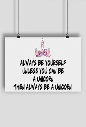 Plakat, Unicorns 4