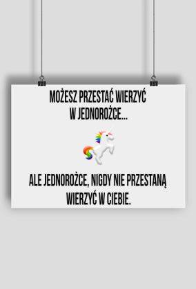 Plakat, Unicorns 5