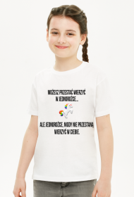 Koszulka dziecięca, biała, Unicorns 5