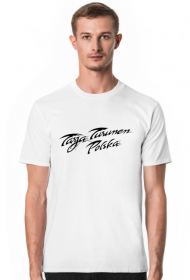T-shirt M, biały, TTPL