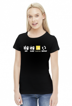 JavaScript Repeat Female T-Shirt