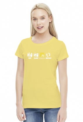 JavaScript Repeat Female T-Shirt