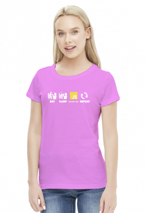 JavaScript Repeat Female T-Shirt