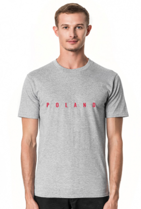 POLAND - męska, czerwona