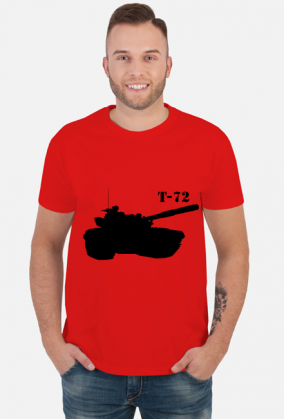 Koszulka z czołgiem T-72