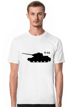 Koszulka z czołgiem T-34