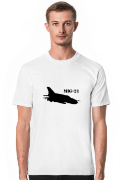 Koszulka z samolotem MiG-21