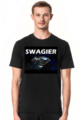 SWAGier / koszulka czarna