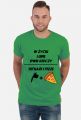 Koszulka" W życiu lubię, dwie rzeczy- tatuaże i pizzę"