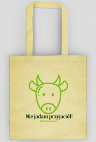 Torba beżowa Nie jadam przyjaciół