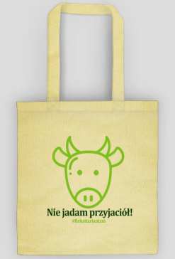 Torba beżowa Nie jadam przyjaciół