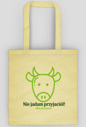 Torba beżowa Nie jadam przyjaciół