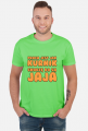 Praca jest jak kurnik - koszulka męska